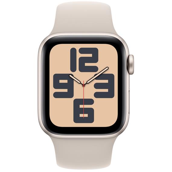 Apple Watch SE GPS 40mm Starlight Aluminium S/M (MR9U3QL/A)