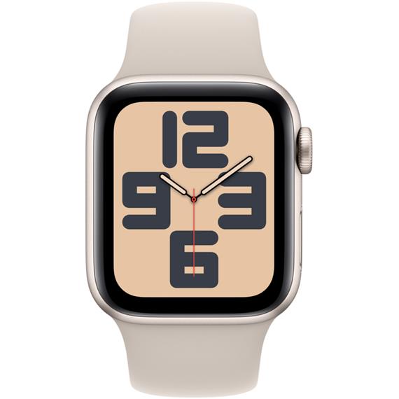Apple Watch SE 2023 GPS 40mm Starlight Aluminium M/L (MR9V3QL/A)
