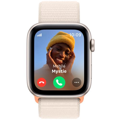Apple Watch SE 2023 GPS+ Cellular 44mm Starlight Aluminium (MRH23QL/A)