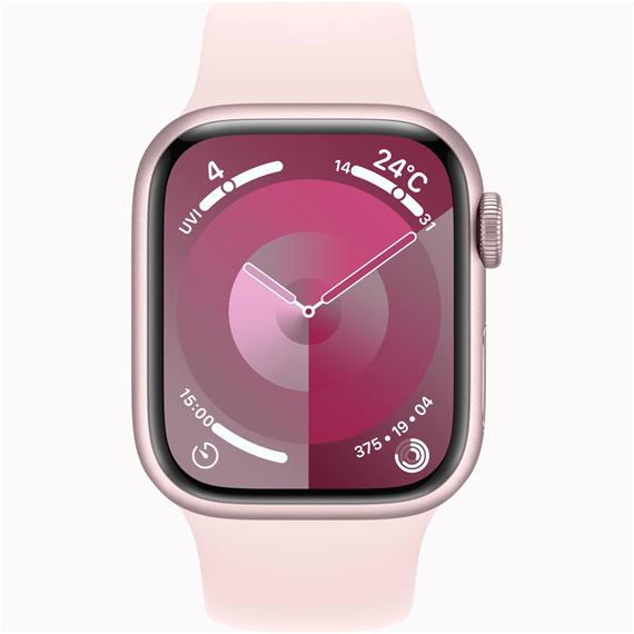 Apple Watch 9 GPS+ Cellular 41mm Pink Aluminium S/M (MRHY3QL/A)