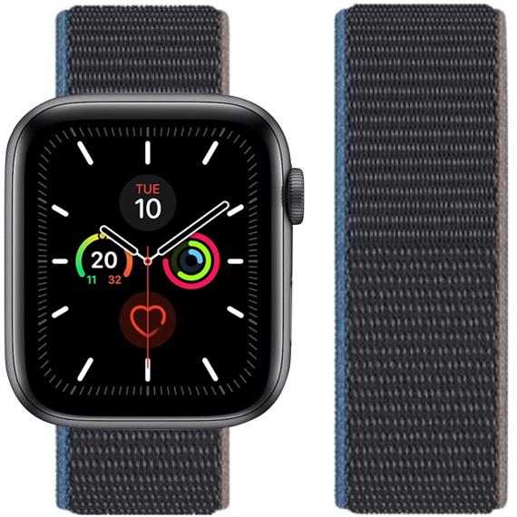 Hoco iWatch WA02 Original Series Loop Type Nylon Strap (38/40/41mm) Charcoal