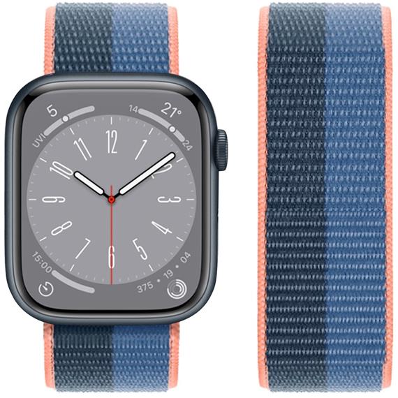 Hoco iWatch WA02 Original Series Loop Type Nylon Strap (38/40/41mm) Deep Blue Bird Feather