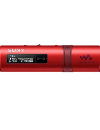 SONY NWZB-183 MP3 4GB CON RADIO ROJO