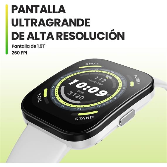 Amazfit Bip 5 Smartwatch con llamadas Bluetooth Cream White