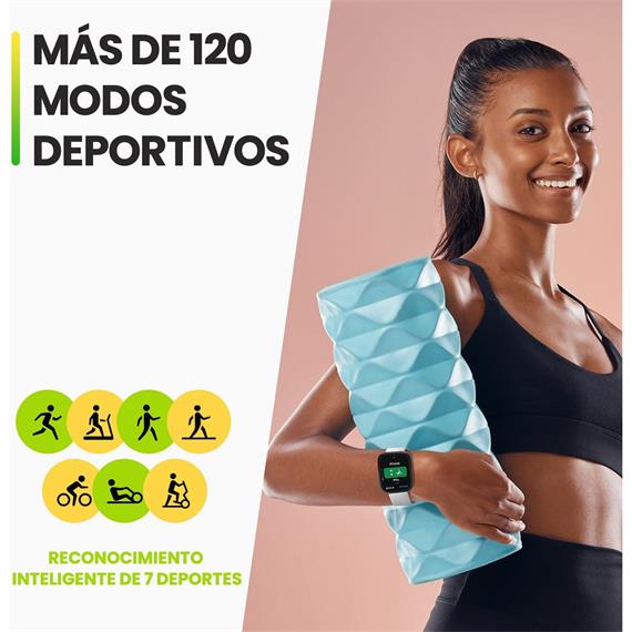 Amazfit Bip 5 Smartwatch  con llamadas Bluetooth Pastel Pink
