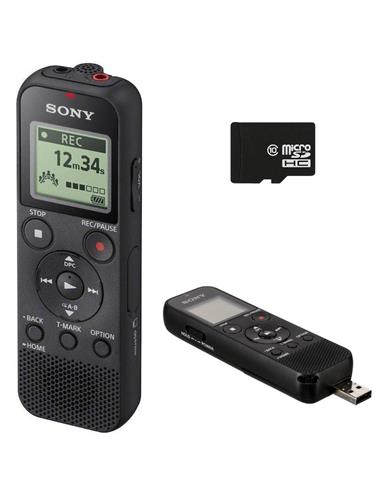 SONY ICD-PX370 GRABADORA 4GB USB MICRO SD