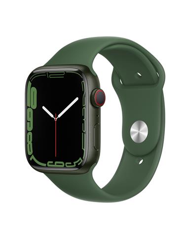 Apple Watch Serie 7 GPS 45MM Verde - Clover Sport Band (MKN73BS/A)