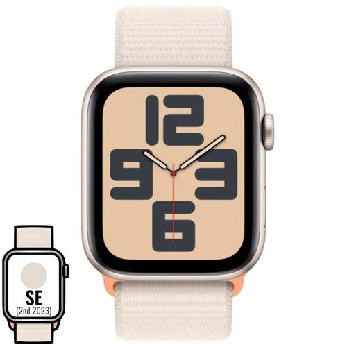 Apple Watch SE GPS + Cellular 40mm Starlight Aluminium (MRG43QL/A)
