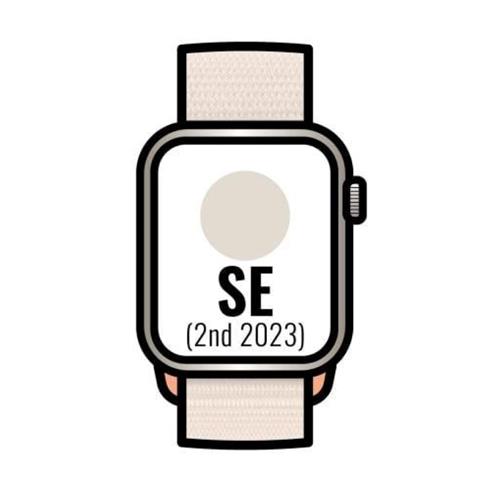 Apple Watch SE GPS + Cellular 40mm Starlight Aluminium (MRG43QL/A)