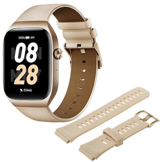 Mibro T2 Smartwatch con GPS, 105 Deportes y Llamadas Bluetooth Dorado