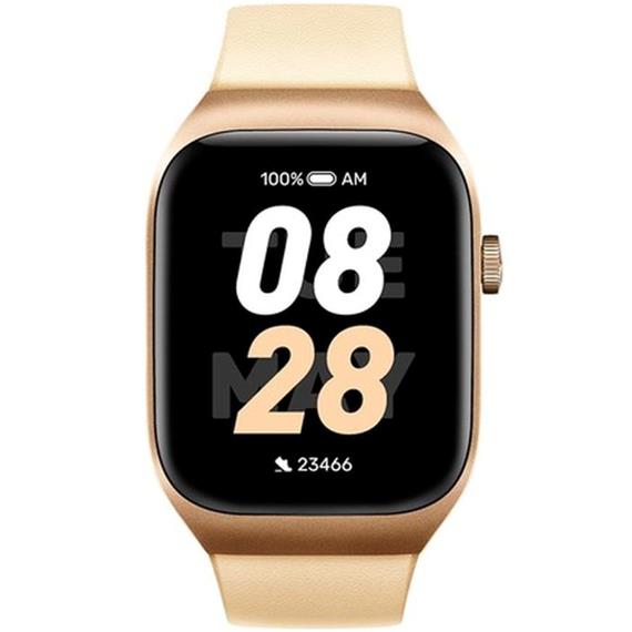 Mibro T2 Smartwatch con GPS, 105 Deportes y Llamadas Bluetooth Dorado