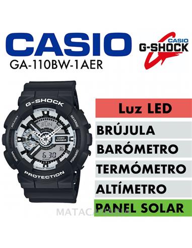 CASIO GA-110BW 1AER G SHOCK
