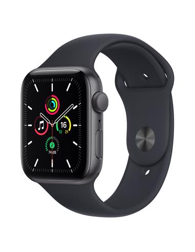 Apple Watch SE 2021 GPS 44MM Gris - Sport Band Midnight (MKQ63VR/A)