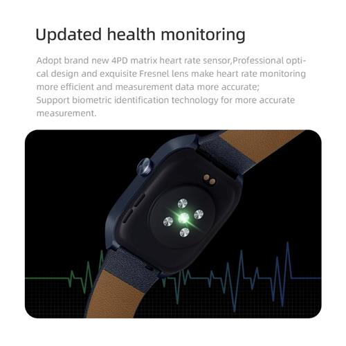 Mibro T2 Smartwatch con GPS, 105 Deportes y Llamadas Bluetooth Azul