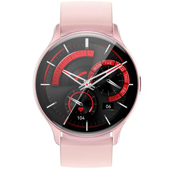 Hoco Y15 Smartwatch Bluetooth con Llamadas y Pantalla Amoled de 1.43" - Pink Gold