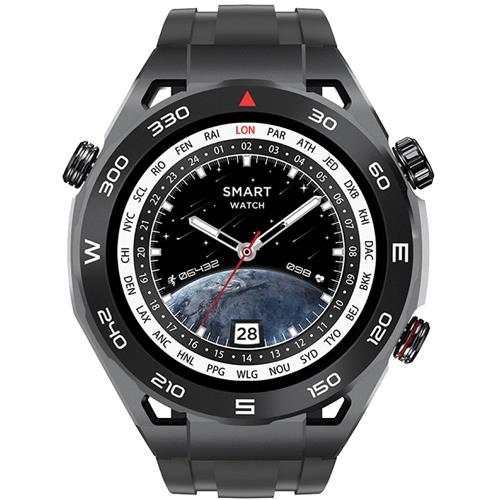 Hoco Y16 SmartWatch con llamadas Bluetooth Deportivo Negro