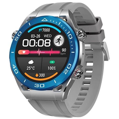 Hoco Y16 SmartWatch con llamadas Bluetooth Deportivo Plata