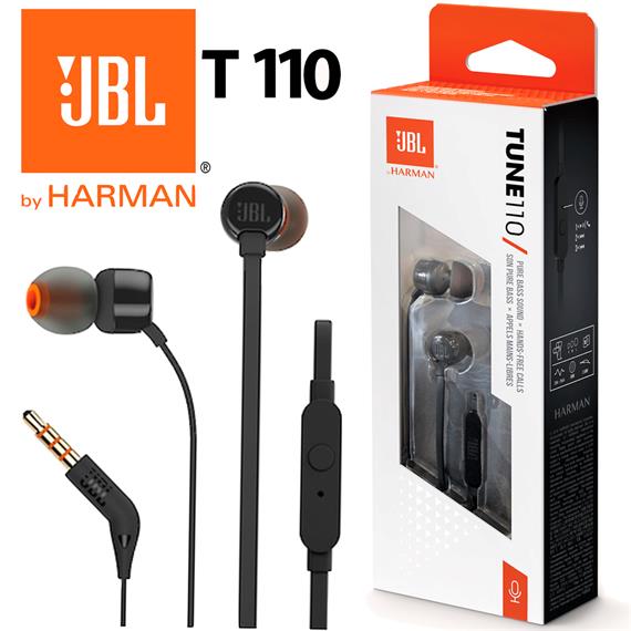 Jbl Tune 110 Auricular Negro