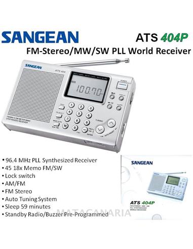 SANGEAN ATS 404P FM-STEREO/MW/SW