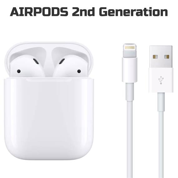 APPLE MV7N2AM/A AIRPODS v2 carga por cable