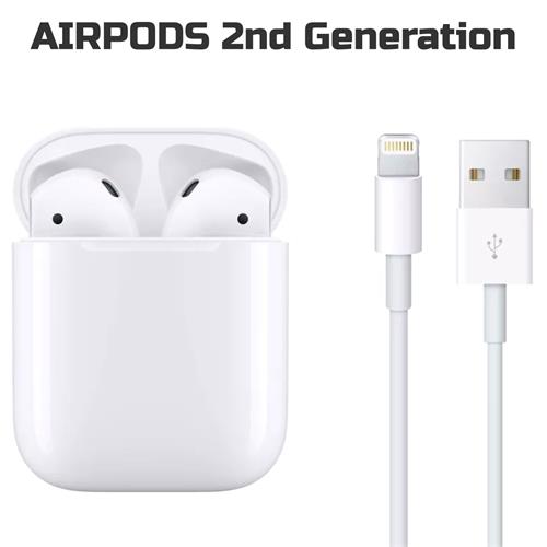 APPLE MV7N2AM/A AIRPODS v2 carga por cable