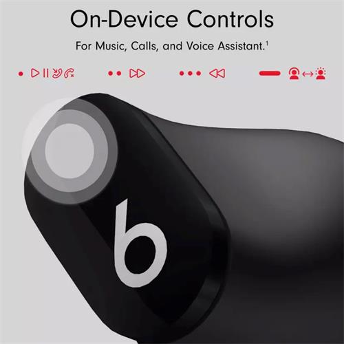 Beats Studio Buds Auricular Noise Cancelling Negro (MJ4X3ZMA)