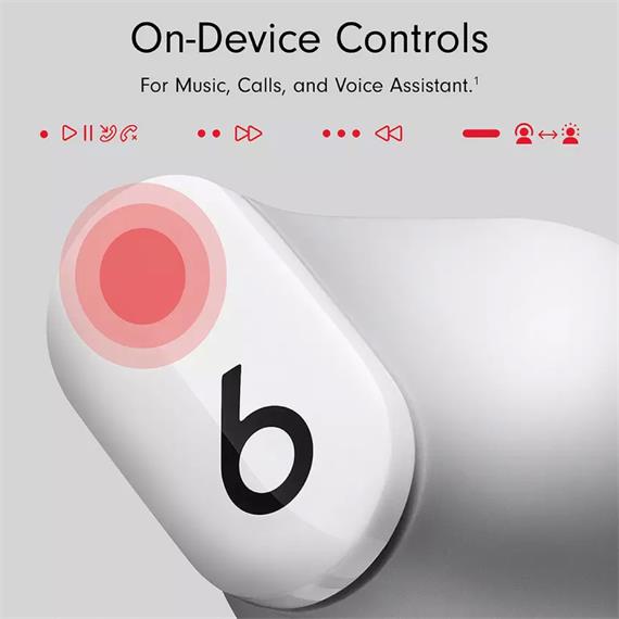Beats Studio Buds Auricular Noise Cancelling Blanco (MJ4Y3ZMA)