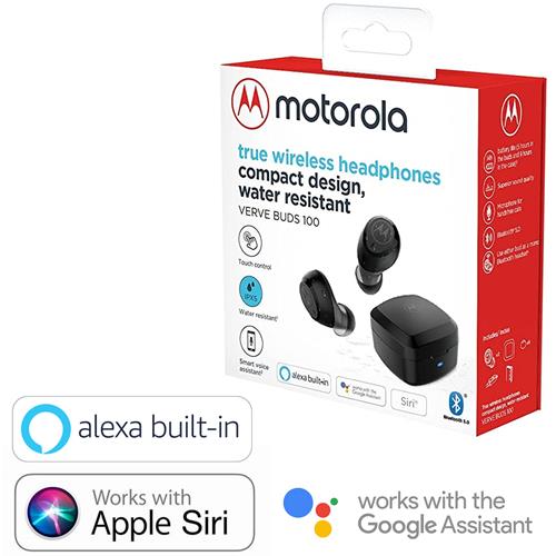 Motorola Verve Buds 100 Auricular Bluetooth Negro