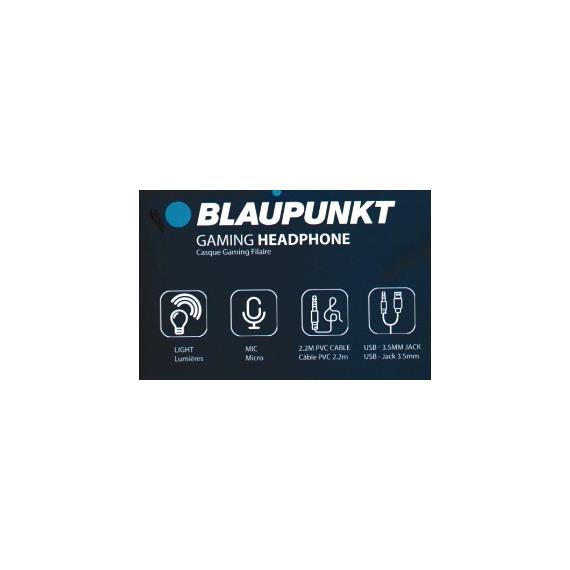 Auricular Gaming Blaupunkt BLP069 Filaire Negro