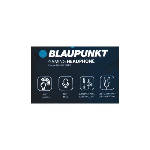 Auricular Gaming Blaupunkt BLP069 Filaire Negro