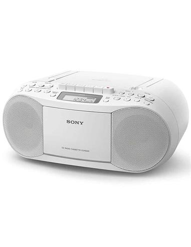 SONY CFD S70 RADIO CD CASSETTE WHITE