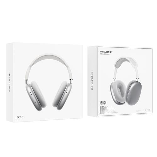 Borofone BO16 Auriculares Cool Hey BT Plata