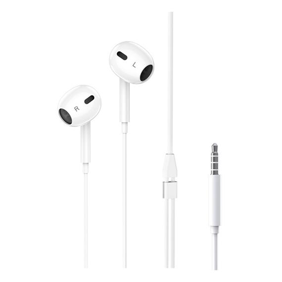 Borofone BM30 Max Auricular Max 3.5mm Blanco