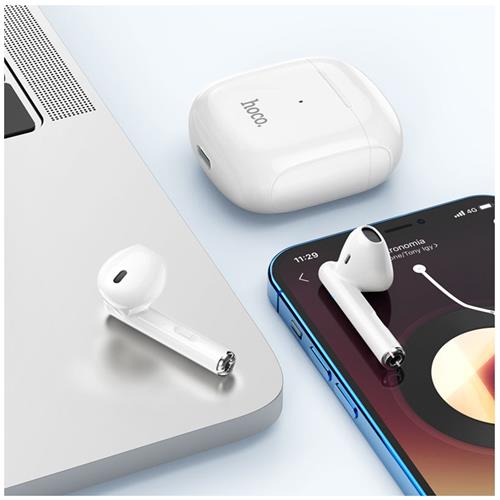 Hoco EW19 Auricular Bluetooth TWS Blanco