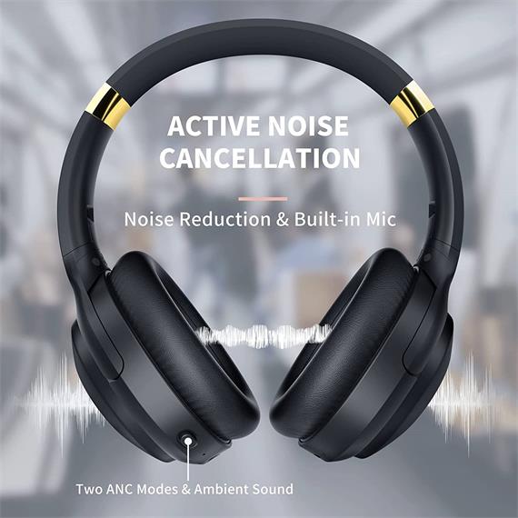 Monster Persona Auricular Bluetooth con Cancelación de Ruido Activa