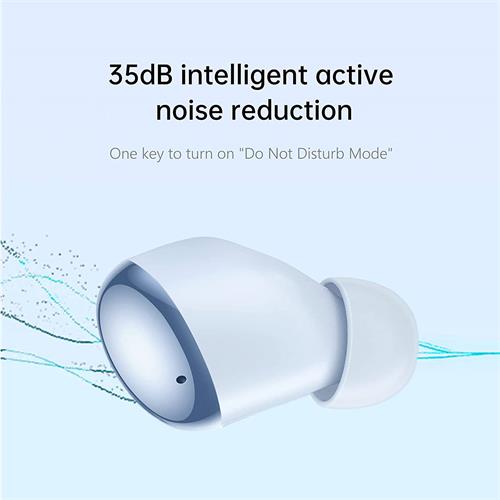 Auricular Xiaomi Redmi Buds 4 Bluetooth con Noise Cancel Azul (BHR5847GL)