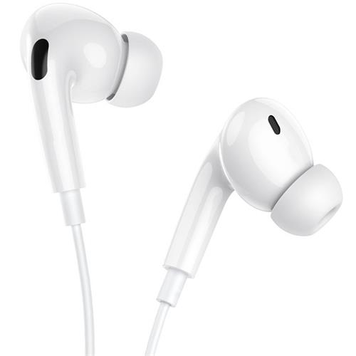 Borofone BM80 Pro Auricular con micrófono y clavija 3.5mm blanco
