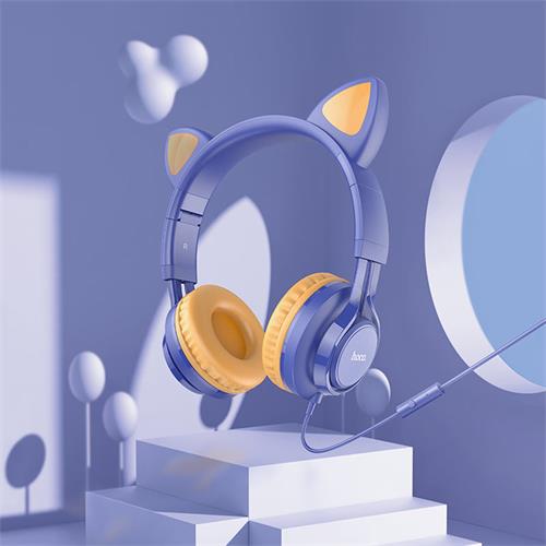 Hoco W36 Catu Auricular con Micrófono Dream Blue