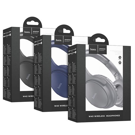 Hoco W40 Auricular Mighty Bluetooth Azul