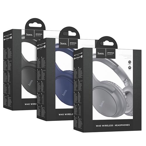 Hoco W40 Auricular Mighty Bluetooth Azul