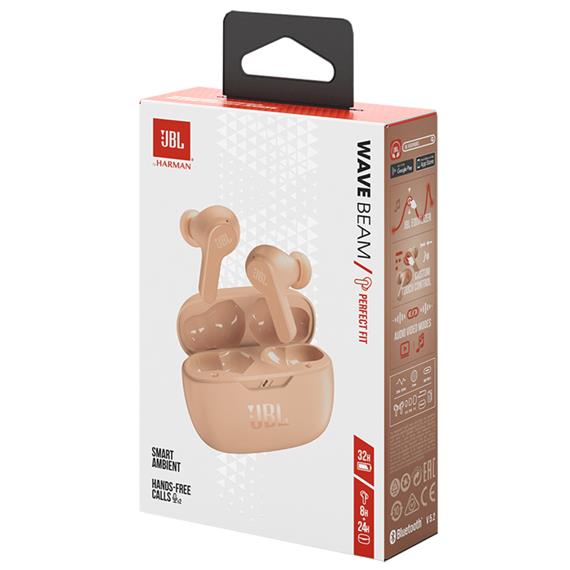 JBL Wave Beam TWS Beige