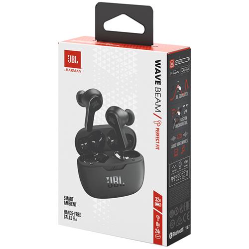 JBL Wave Beam Auricular Inalámbrico True Wireless Negro