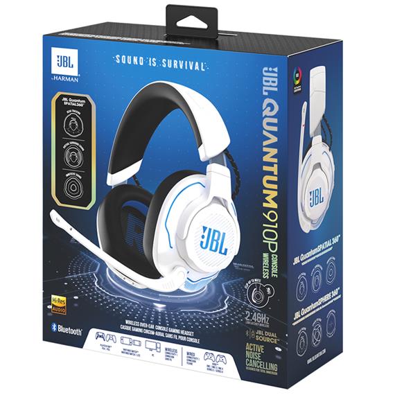 JBL Quantum 910 Play Station Blanco/Azul