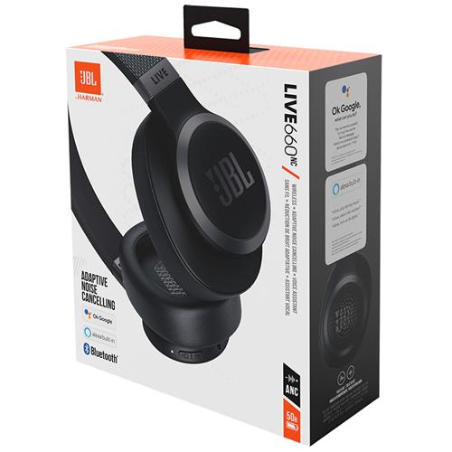 JBL Live 660 Auricular Cancelación Ruido Negro