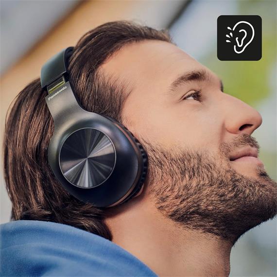 Panasonic RB-HX220BDEK Auricular XBS Inalámbrico Negro