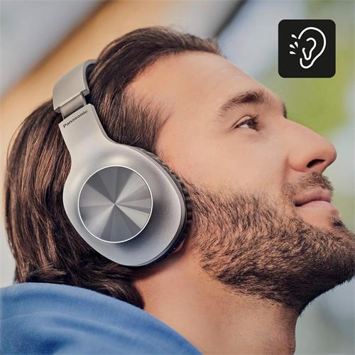 Panasonic RB-HX220BDES  Auricular XBS Inalámbrico Plata