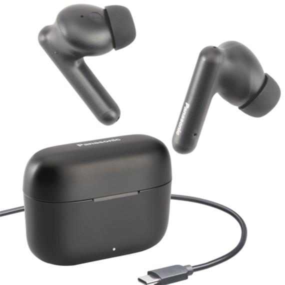 Panasonic RZ-B110WDE-K Auricular Bluetooth IPX4 26 Horas Negro