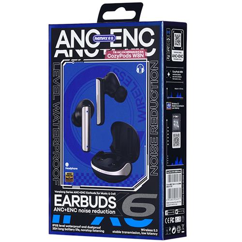 Remax W8N Vansiang Series ANC+ENC Earbuds Negro
