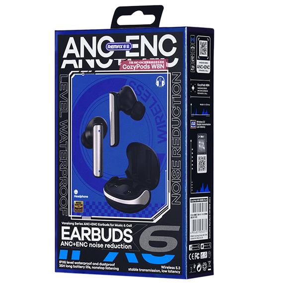 Remax W8N Vansiang Series ANC+ENC Earbuds Blanco