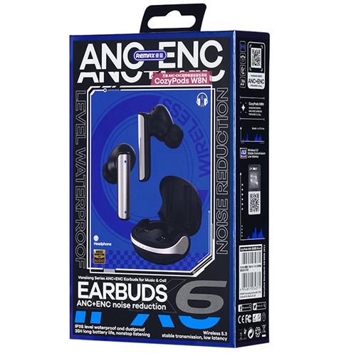 Remax W8N Vansiang Series ANC+ENC Earbuds Púrpura